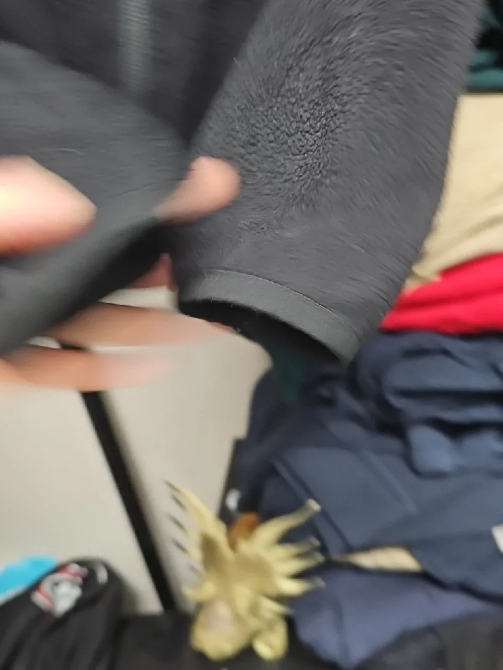 The North Face 18-24 Black Hooded Fleece Jacket